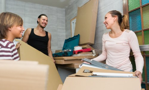 Specialist piano moving equipment used for a secure removal