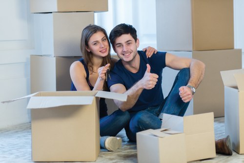 Professional flat removals service supporting a Kingston property move